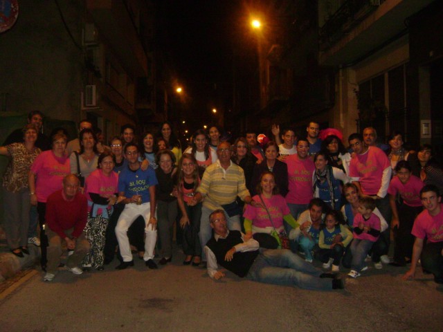 Presentación al barrio de la Hoguera "Carolinas Altas"