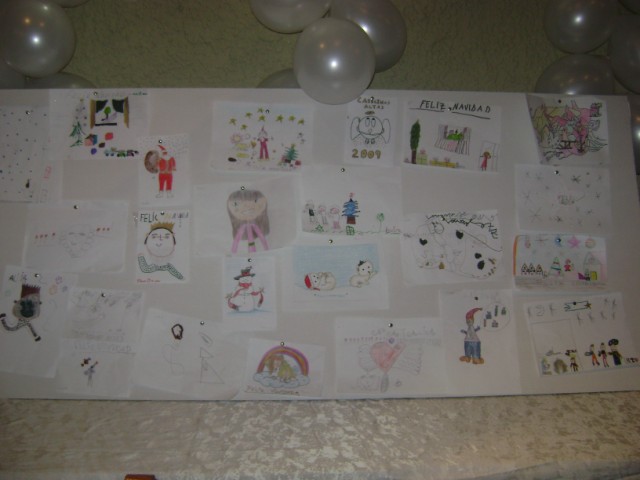 Talleres de Navidad. Dibujo navideño. Carolinas Altas