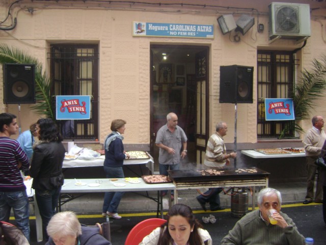 Carrer Gastonomic Hogueras Carolinas Altas