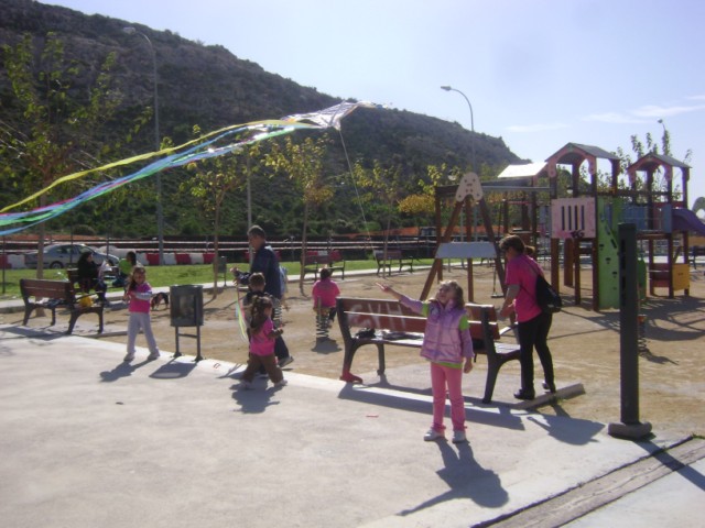 Los infantiles de Carolinas Altas y las cometas