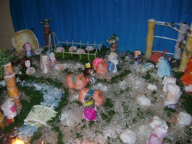 Belén infantil Hoguera Carolinas Altas Belén infantil Hoguera Carolinas Altas