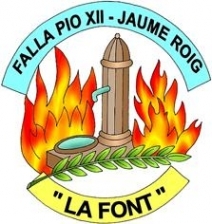 Falla Pio XII - jaume roig (LA FONT)