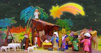 Belen, Postales navideñas y merienda infantil FALLA ALTA SANTO-TOMAS