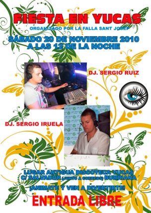 Fiesta "Falla Societat Sant Josep" en Burriana