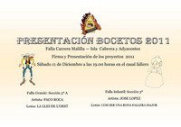 Presentación de los Bocetos y firma de contrato Falla Malilla Isla Cabrera