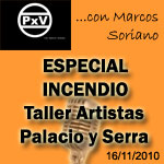 Programa especial Incendio Taller Artistas Falleros Palacio y Serra