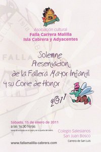 Exaltación Fallera Mayor Infantil Nadia Fenollar Onrubia - Falla Malilla - Isla Cabrera
