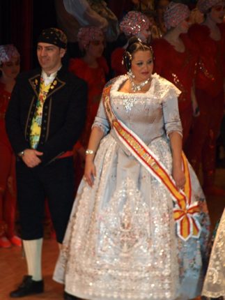 Exaltación Falleras Mayores y Presidentes FALLA BARON DE PATRAIX CUENCA MOSSEN FENOLLAR