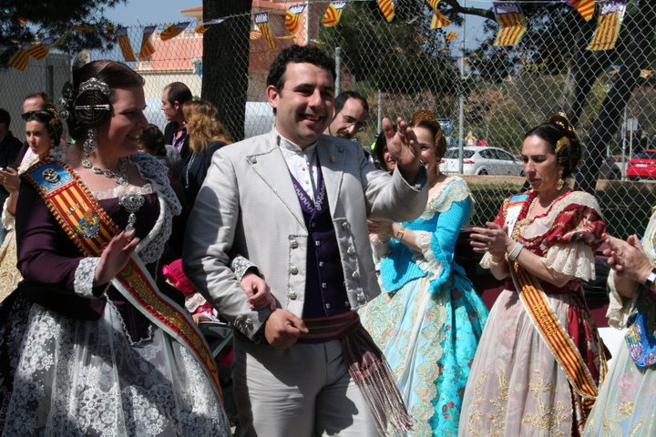Pedro Rubio, Presidente de la Falla Cervantes