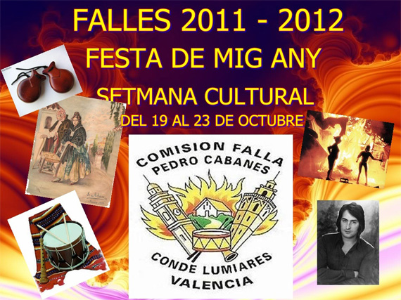 Semana Cultural PEDRO CABANES - CONDE DE LUMIARES