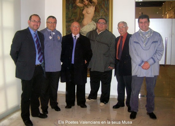 Alguns dels poetes premiats