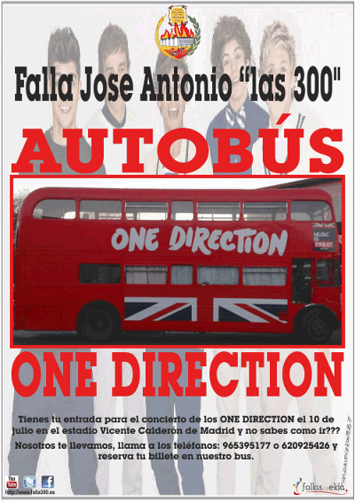 2014 - Autobus onedirection