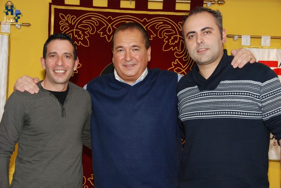 Alberto Ribera, Marcos Soriano y Carlos Carsí