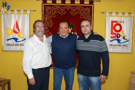 Alberto Ribera, Marcos Soriano y Carlos Carsí