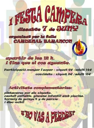 cartell festa campera