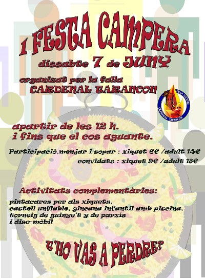 cartell festa campera