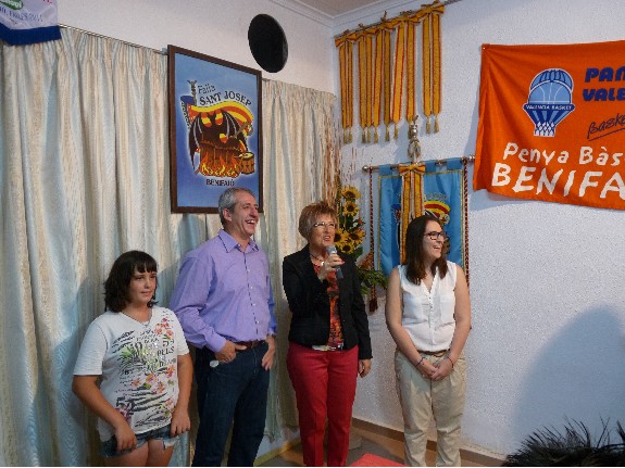 inauguración casal Falla Sant Josep Benifaió