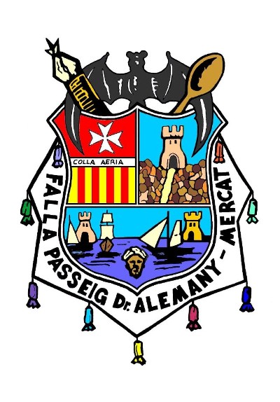 Falla passeig