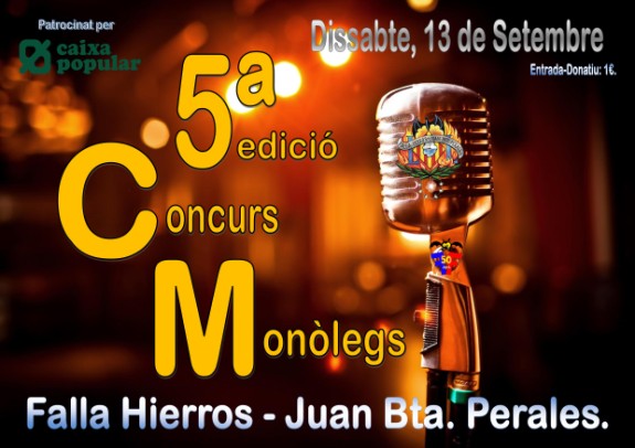 Cartel Concurs Monòlegs 14 575x406