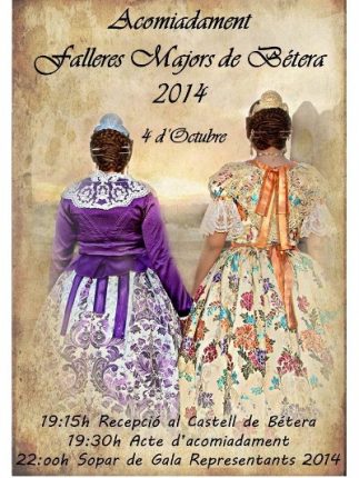 cartell acomiadament FFMM Bétera 2014