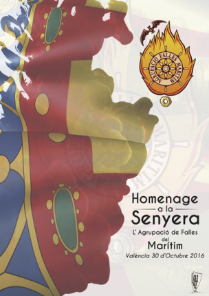 Cartel Homenaje Senyera 2016
